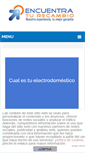 Mobile Screenshot of encuentraturecambio.com
